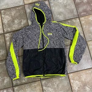 PINK Composition Logo Anorak Jacket XS